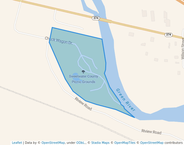 Sweetwater County Picnic Grounds in ...