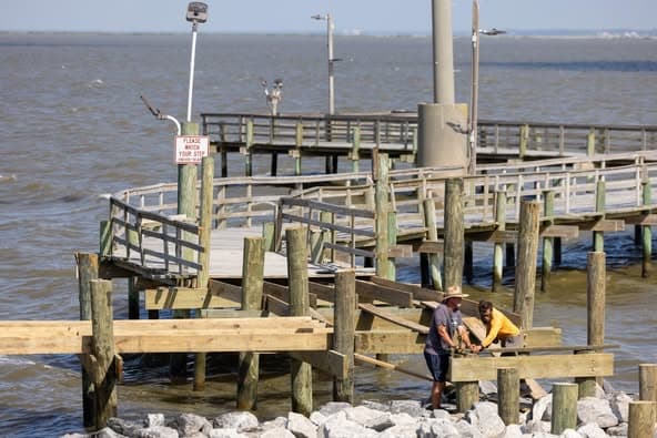 When will Cedar Point Pier re-open?